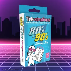 Telestrations: 80s & 90s Expansion Pack box cover