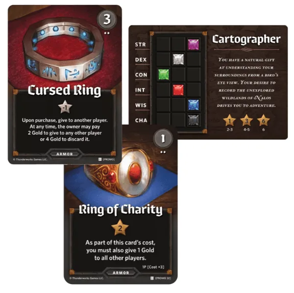 Roll Player: 3 Card Promo Pack