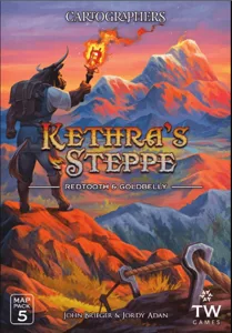 Cartographers: Map Pack 5 – Kethra's Steppe: Redtooth & Goldbelly box cover