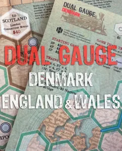 Dual Gauge: Denmark and England & Wales Maps box cover
