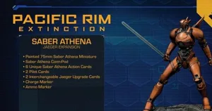 Pacific Rim: Extinction – Saber Athena box cover
