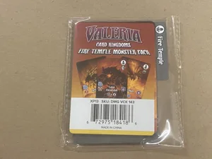 Valeria: Card Kingdoms – Fire Temple Monster Pack box cover