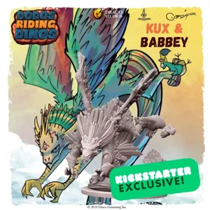 Dodos Riding Dinos: Babbey & Kux box cover