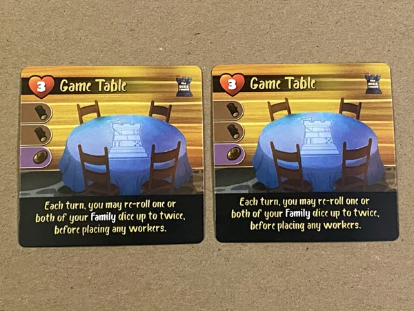 Creature Comforts: Game Table Promo Cards