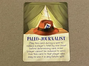 Jurassic Parts: Paleo-Journalist Promo Card box cover