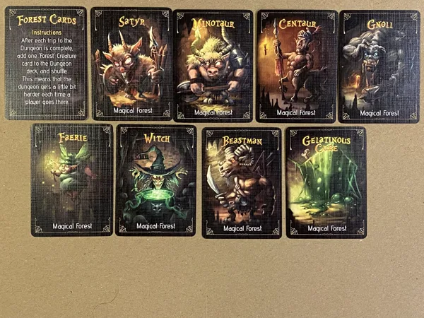 Lizard Wizard: Forest Cards