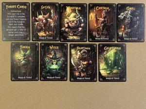Lizard Wizard: Forest Cards box cover