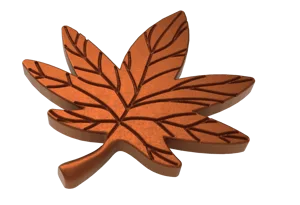 Momiji: Metal Leaf box cover