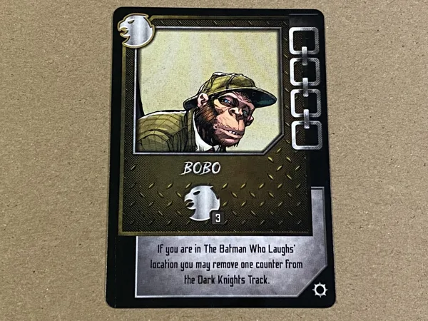 The Batman Who Laughs Rising: Bobo Promo Card