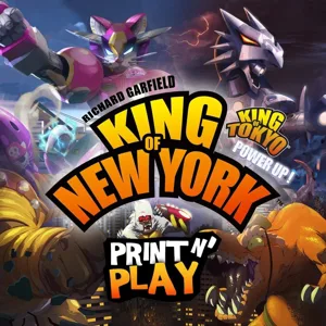 King of New York: King of Tokyo Power Up! box cover
