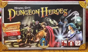 Michael Coe's Dungeon Heroes box cover