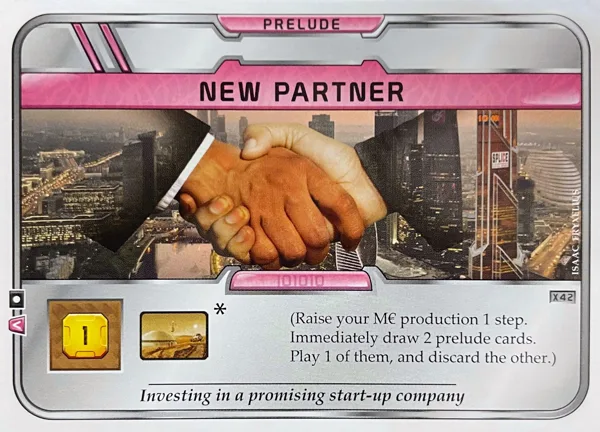 Terraforming Mars: New Partner Promo Card