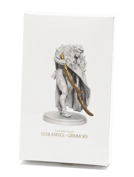 Kingdom Death: Monster – Indomitable Survivor: Gusk Knives Grimmory
