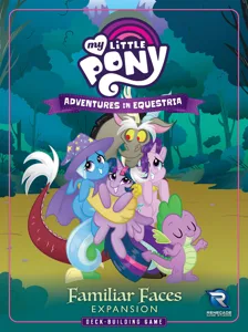My Little Pony: Adventures in Equestria Deck-Building Game – Familiar Faces Expansion box cover