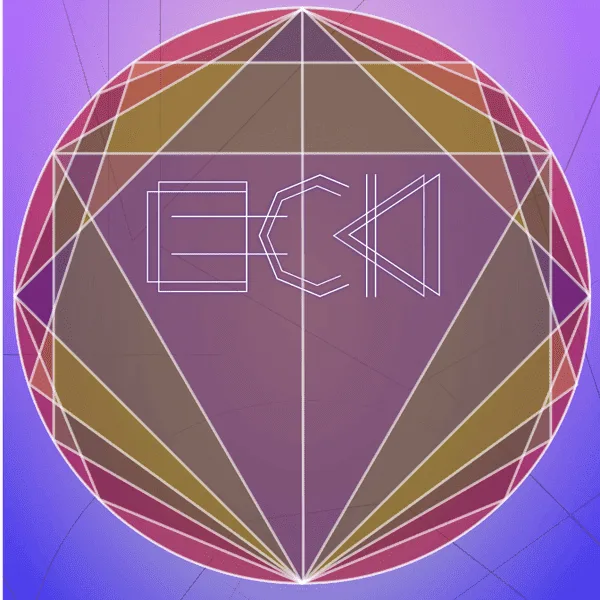 ECK: A solo trick-taking card game box cover