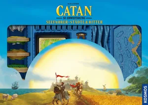 Catan: 3D Expansions – Seafarers + Cities & Knights box cover