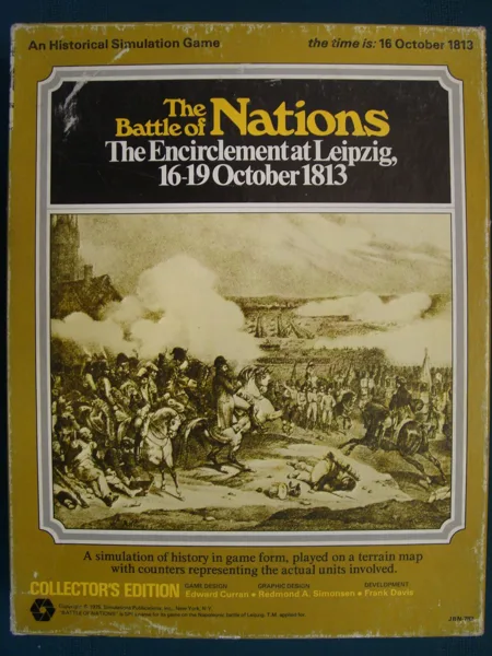 The Battle of Nations: The Encirclement at Leipzig, 16-19 October 1813 box cover