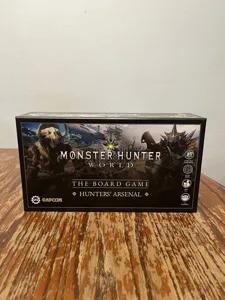 Monster Hunter World: The Board Game – Hunter's Arsenal Expansion box cover