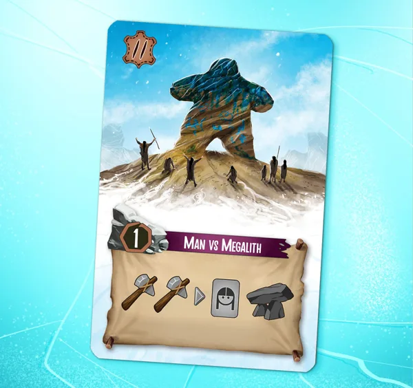 Endless Winter: Man VS Megalith Promo Card