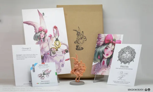 Kingdom Death: Monster – Ashen Shears and Cleavage X