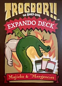 Trogdor!!: The Board Game – Expando Deck: Magicks and ‘Mergencies box cover