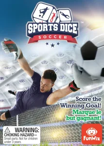 Sports Dice: Soccer box cover