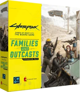 Cyberpunk 2077: Gangs of Night City –  Families and Outcasts box cover