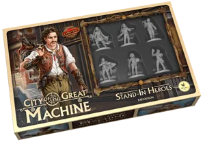 City of the Great Machine: Stand-In Heroes box cover