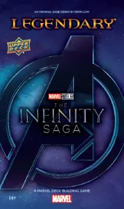 Legendary: A Marvel Deck Building Game – The Infinity Saga box cover