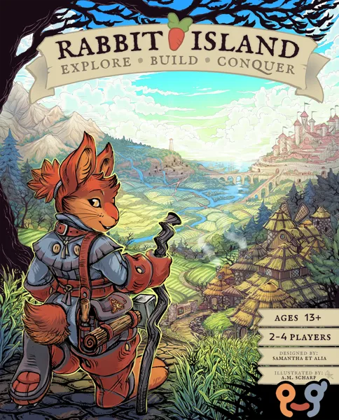 Rabbit Island: Explore, Build, Conquer box cover