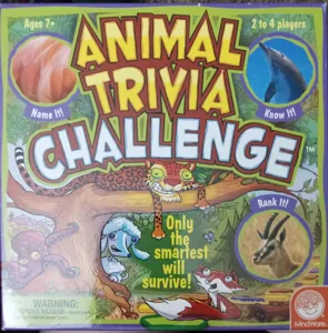 Animal Trivia Challenge box cover