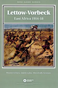 Lettow-Vorbeck: East Africa 1914-18 box cover