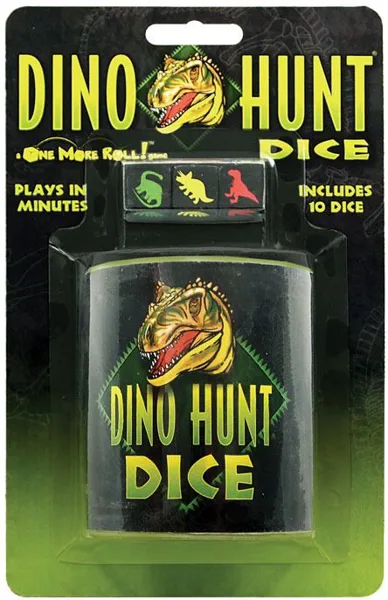 Dino Hunt Dice box cover