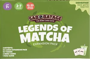 Sabobatage: Legends Of Matcha box cover