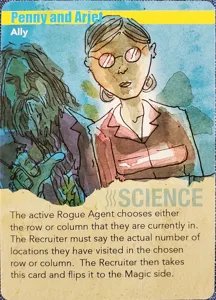 Mind MGMT: Penny and Arjet Promo Card box cover
