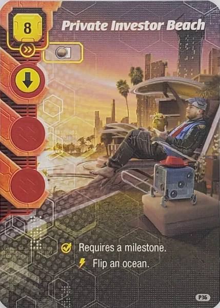 Terraforming Mars: Ares Expedition – Private Investor Beach Promo Card