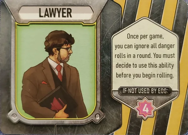 Dinosaur World: Lawyer Promo Card