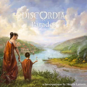 Discordia Parades (fan expansion for Discordia) box cover