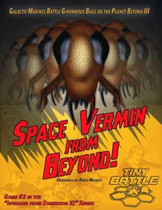 Space Vermin from Beyond! box cover