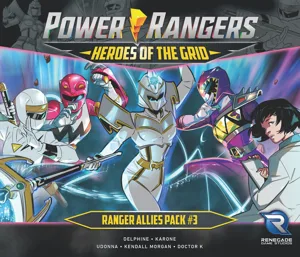 Power Rangers: Heroes of the Grid – Ranger Allies Pack #3 box cover