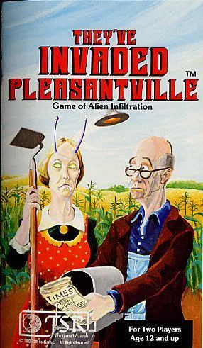They've Invaded Pleasantville box cover