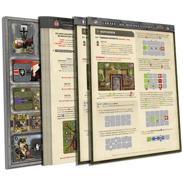 Heroes of Normandie: Big Red One Edition – Errata