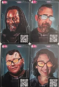 Chronicles of Crime: 2400 – Man vs. Meeple 2022 Promo Cards box cover