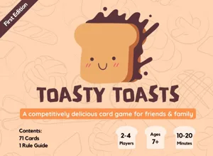 Toasty Toasts box cover