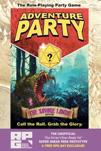 Adventure Party: The Savage Lands A FREE RPG DAY Exclusive box cover