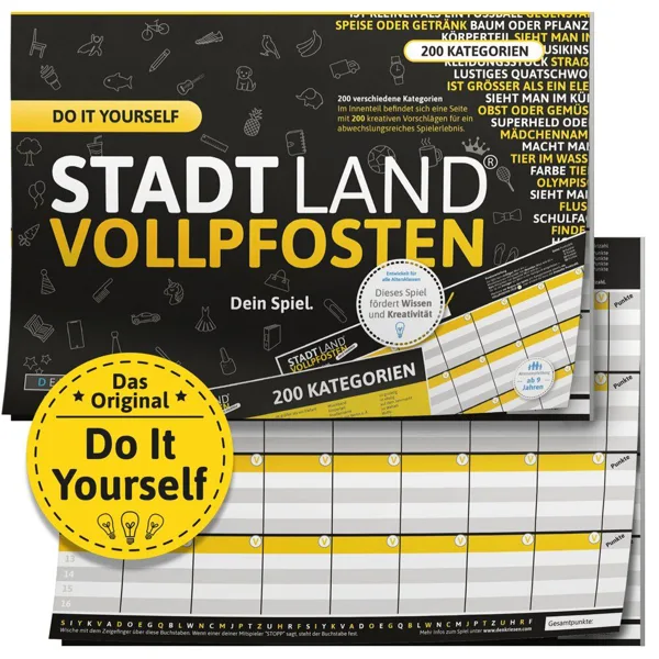Stadt Land Vollpfosten: Do it Yourself