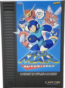 Mega Man Adventures box cover