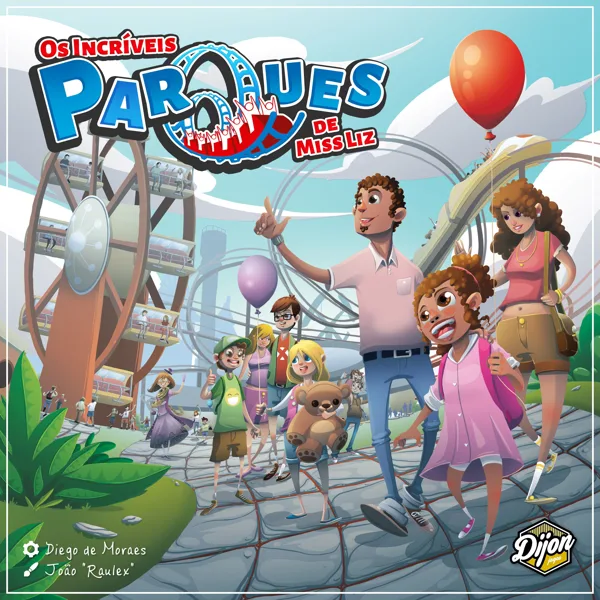 Os Incríveis Parques de Miss Liz box cover