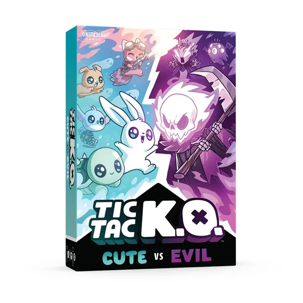 Tic Tac K.O.: Cute vs Evil box cover