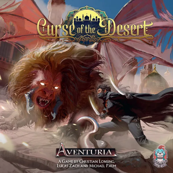 Aventuria: Curse of the Desert box cover